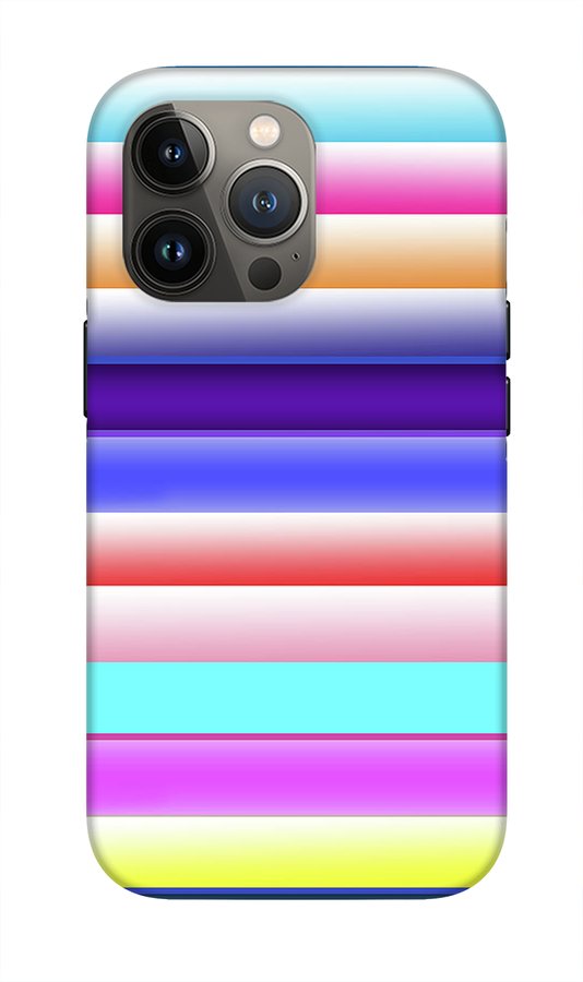 Cotton Candy Stripes - Phone Case