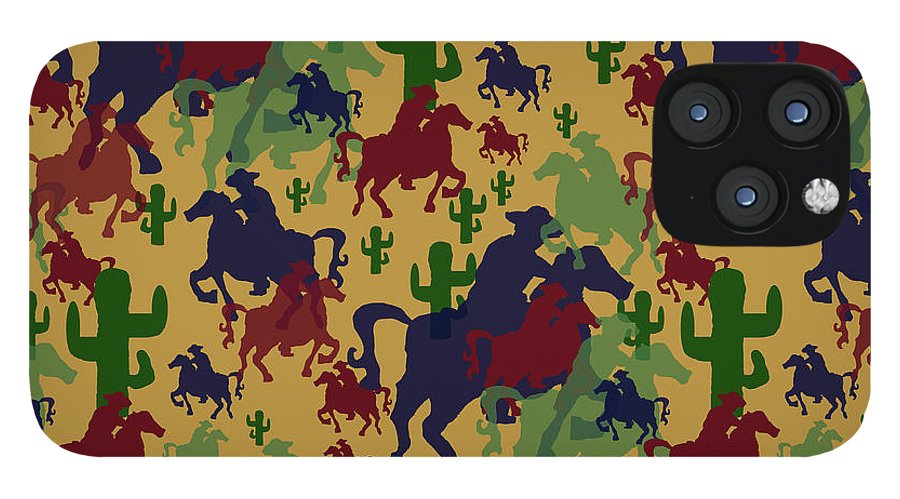 Cowboys Pattern - Phone Case