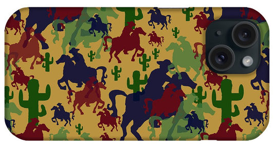 Cowboys Pattern - Phone Case