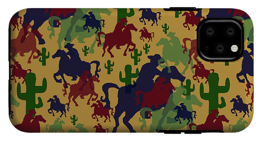 Cowboys Pattern - Phone Case