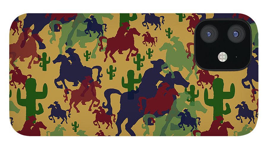 Cowboys Pattern - Phone Case
