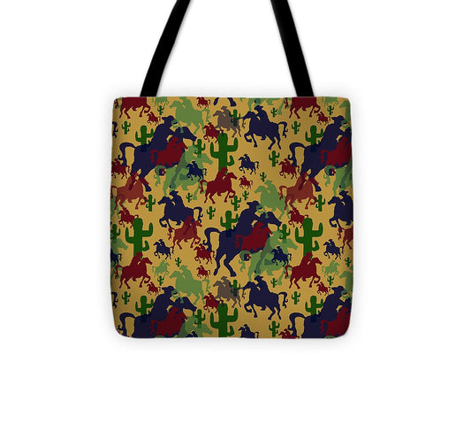 Cowboys Pattern - Tote Bag