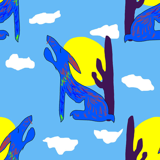Coyote Pattern Digital image Download