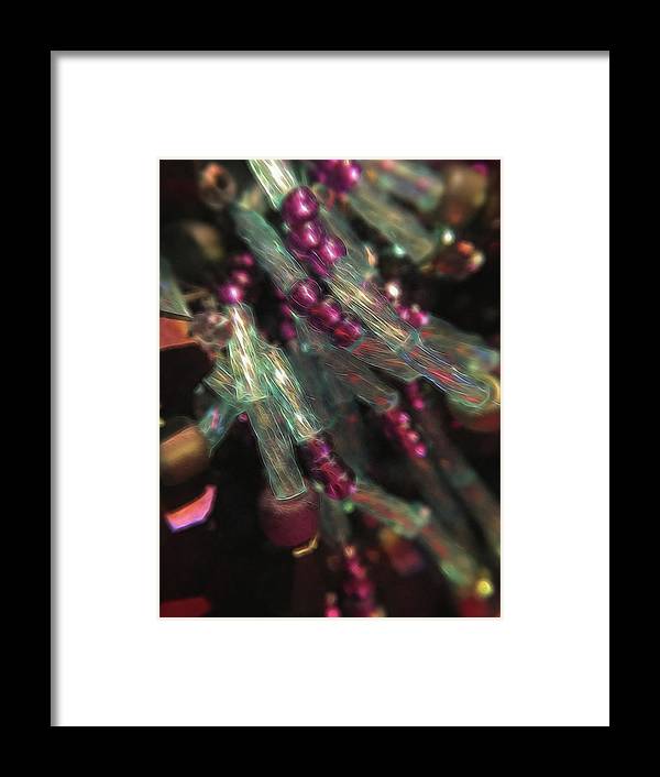 Crafty Jewelry Captures LIght - Framed Print