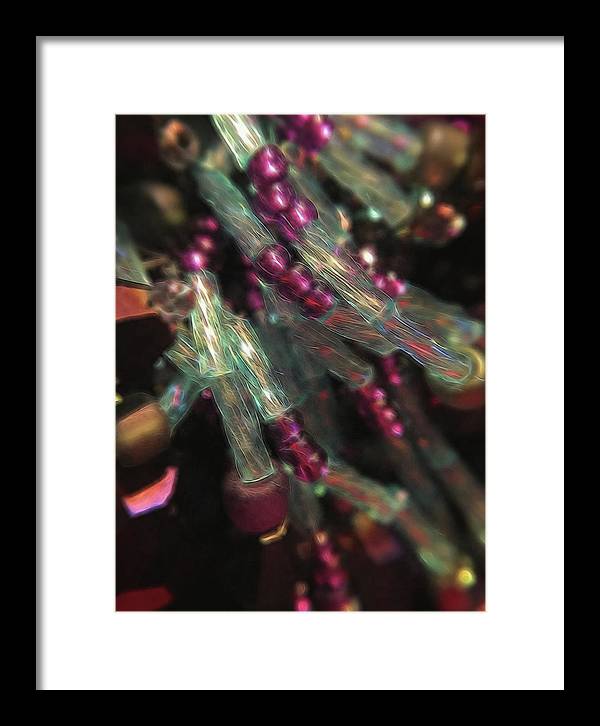 Crafty Jewelry Captures LIght - Framed Print
