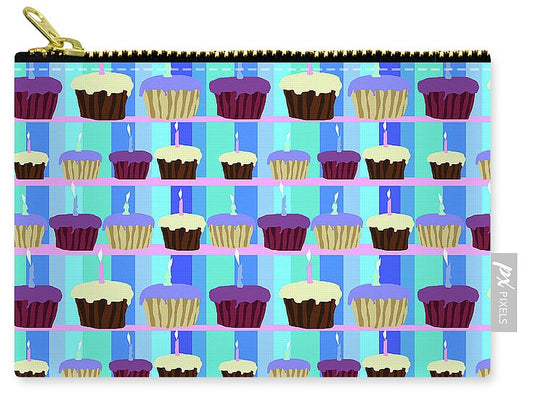 Cupcakes Pattern - Carry-All Pouch