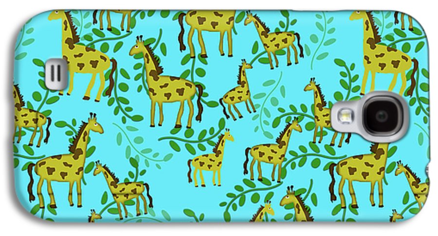Cute Giraffes Pattern - Phone Case