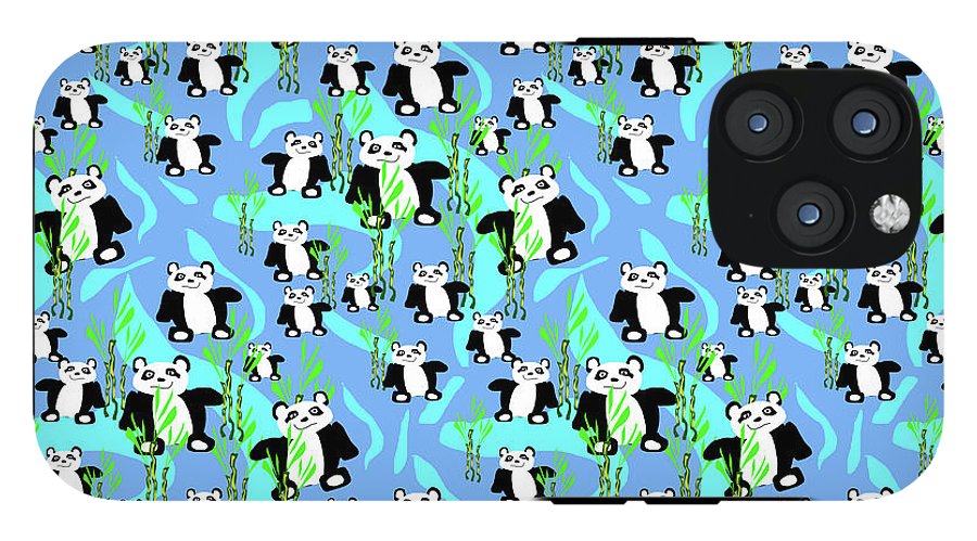 Cute Panda Bears Pattern - Phone Case