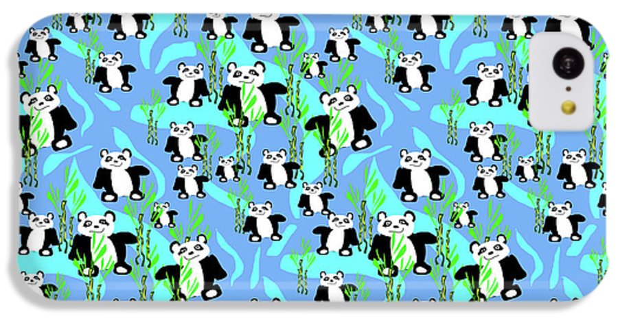 Cute Panda Bears Pattern - Phone Case