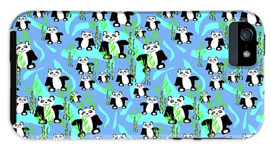 Cute Panda Bears Pattern - Phone Case