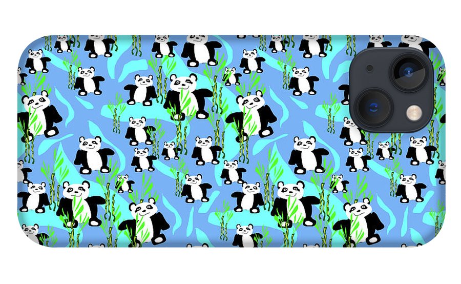 Cute Panda Bears Pattern - Phone Case