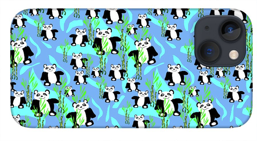Cute Panda Bears Pattern - Phone Case