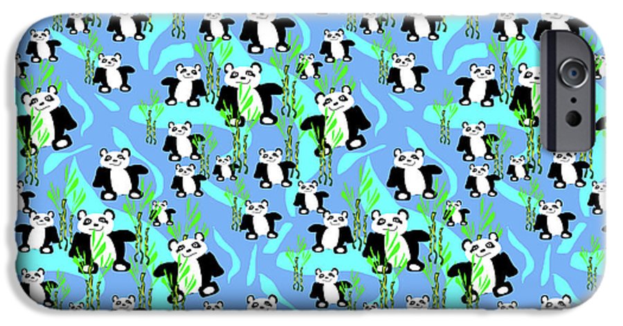 Cute Panda Bears Pattern - Phone Case