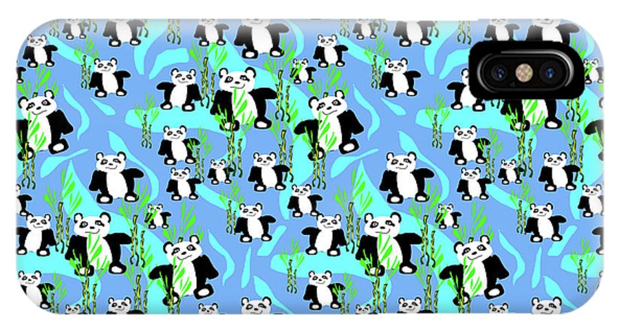 Cute Panda Bears Pattern - Phone Case