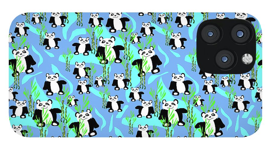 Cute Panda Bears Pattern - Phone Case