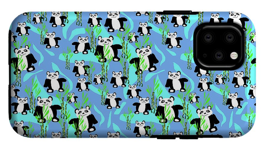 Cute Panda Bears Pattern - Phone Case