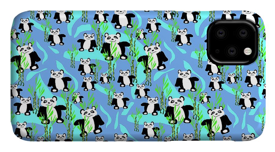 Cute Panda Bears Pattern - Phone Case