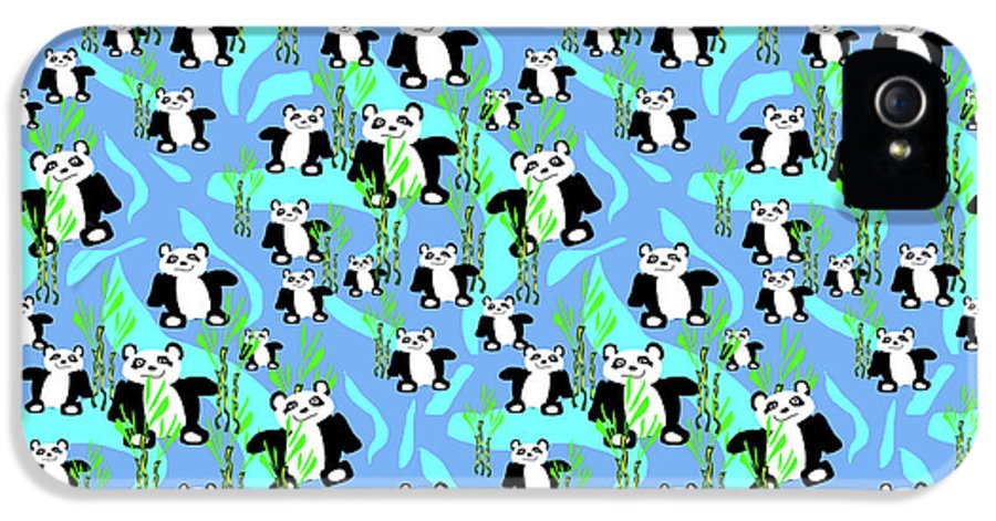 Cute Panda Bears Pattern - Phone Case