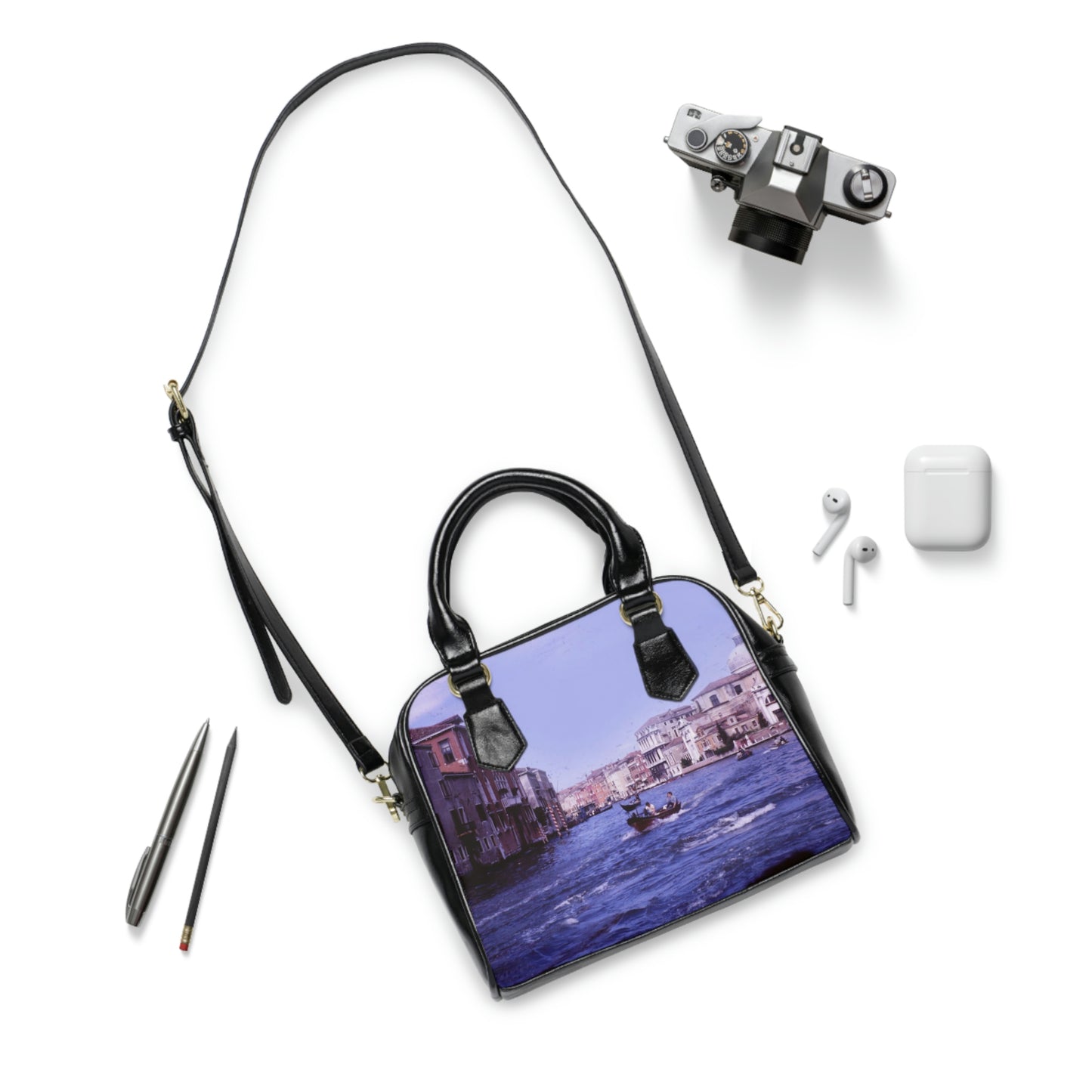 Europe Trip 1970 Number 18 Shoulder Handbag