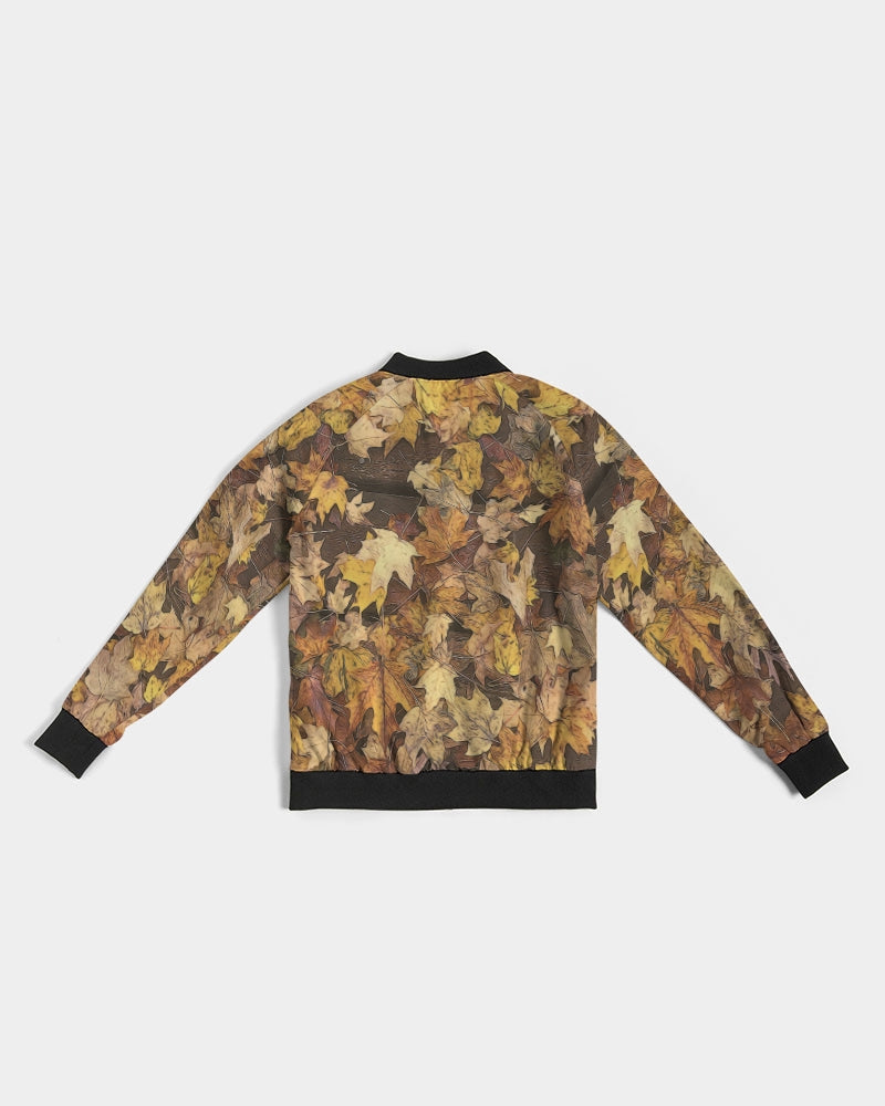 Late October Leaves Women's Bomber Jacket