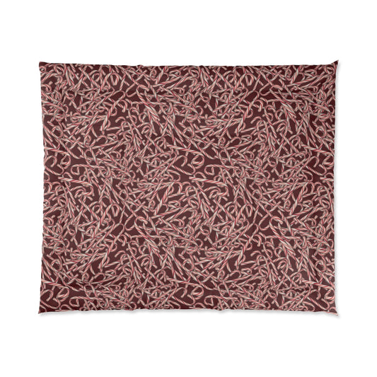 Candy Cane Pattern Comforter