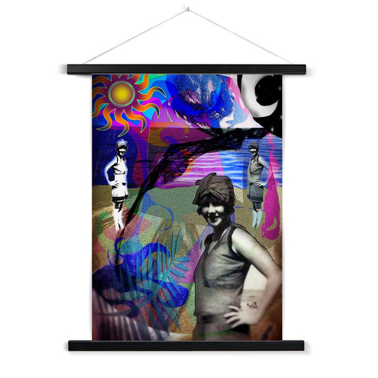 The Swimmer Fine Art Print with Hanger