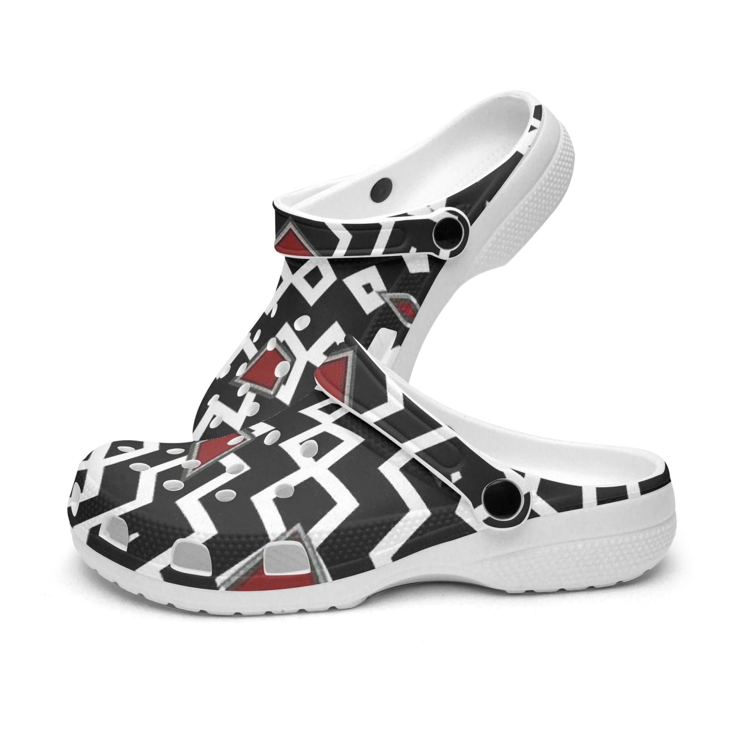 Hyperspace Kaleidoscope 413. All Over Printed Clogs