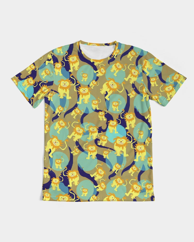 Lion Pattern Men's Tee