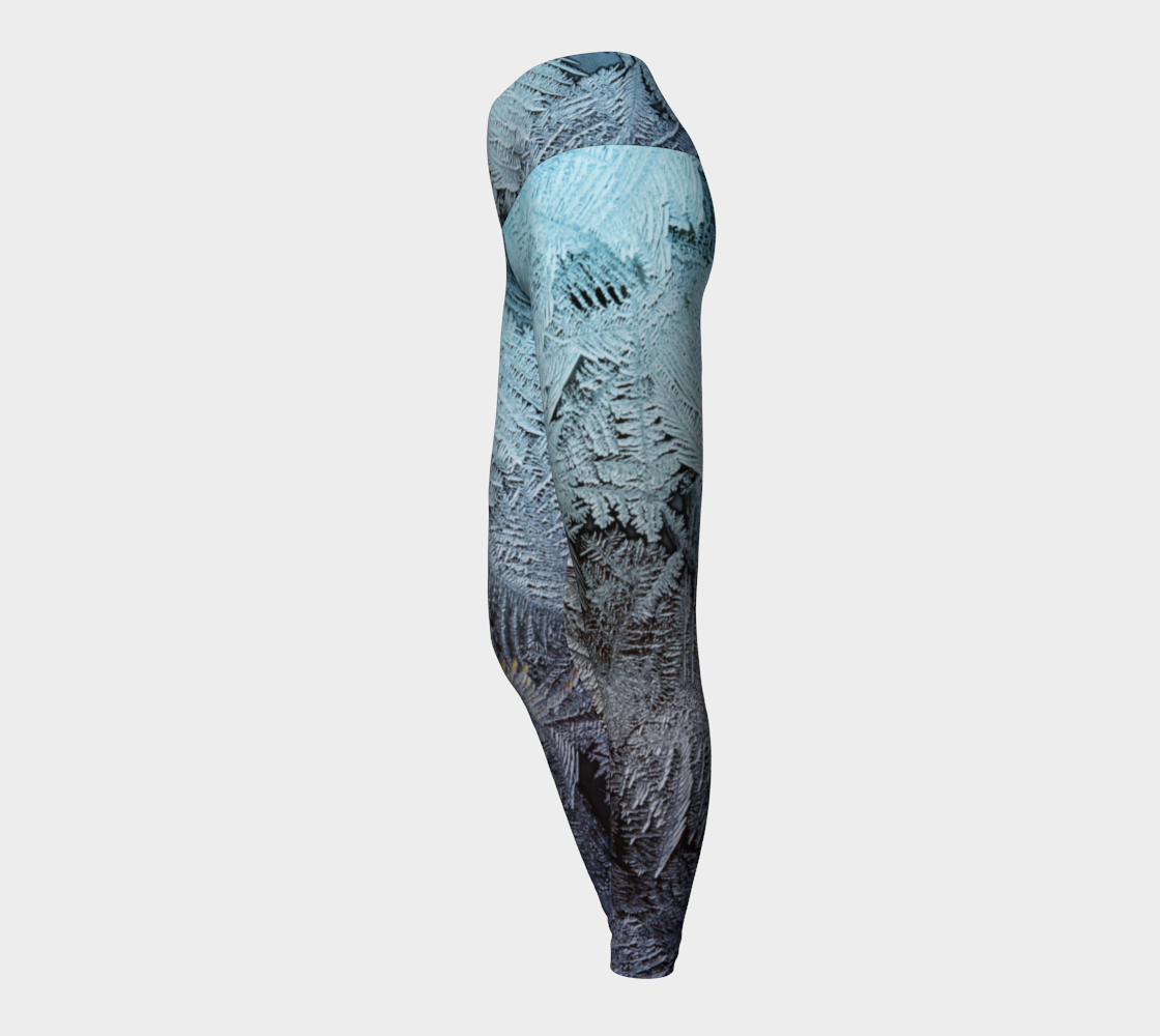 Window Frost Yoga Leggings