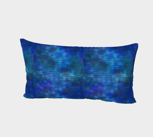 Blue Dragon Scales Bed Pillow Sham