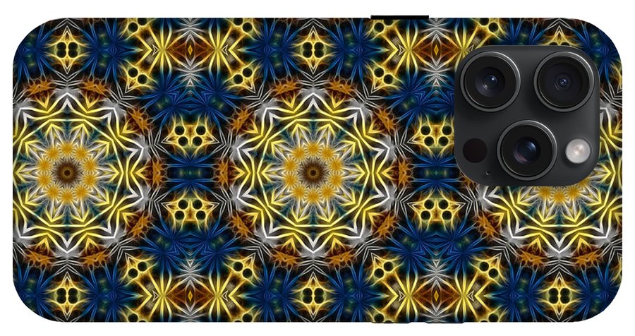 Daisies Kaleidoscope - Phone Case