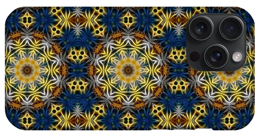 Daisies Kaleidoscope - Phone Case