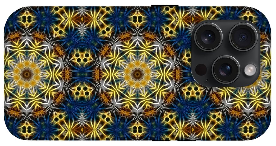 Daisies Kaleidoscope - Phone Case