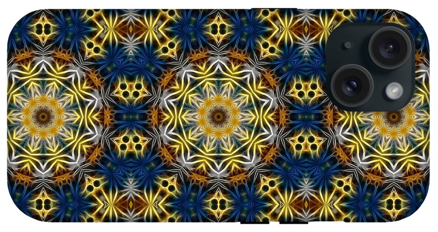 Daisies Kaleidoscope - Phone Case