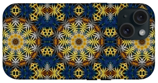 Daisies Kaleidoscope - Phone Case