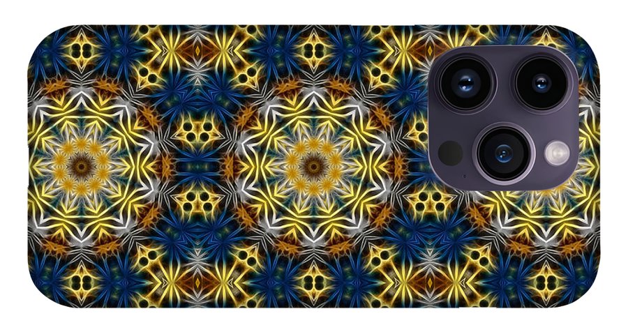 Daisies Kaleidoscope - Phone Case