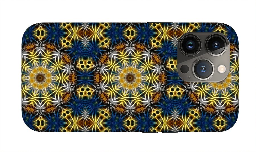 Daisies Kaleidoscope - Phone Case