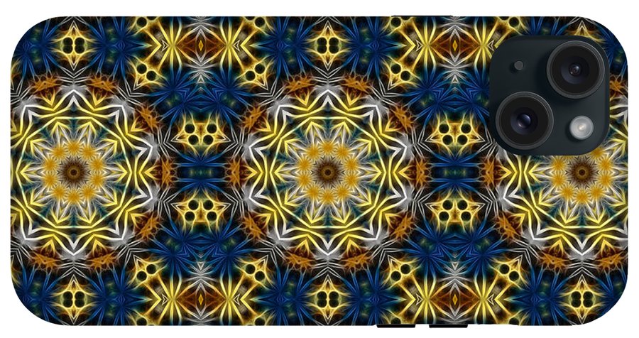 Daisies Kaleidoscope - Phone Case