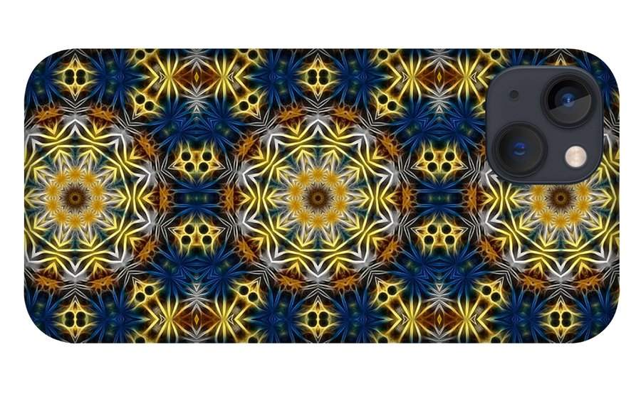 Daisies Kaleidoscope - Phone Case