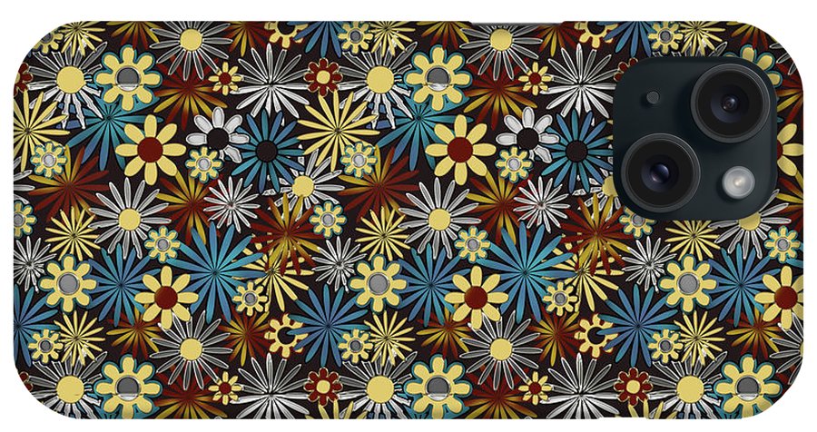Daisies Pattern Variation 1 - Phone Case