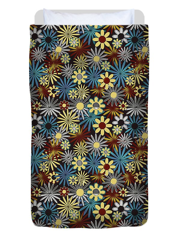 Daisies Pattern Variation 1 - Duvet Cover