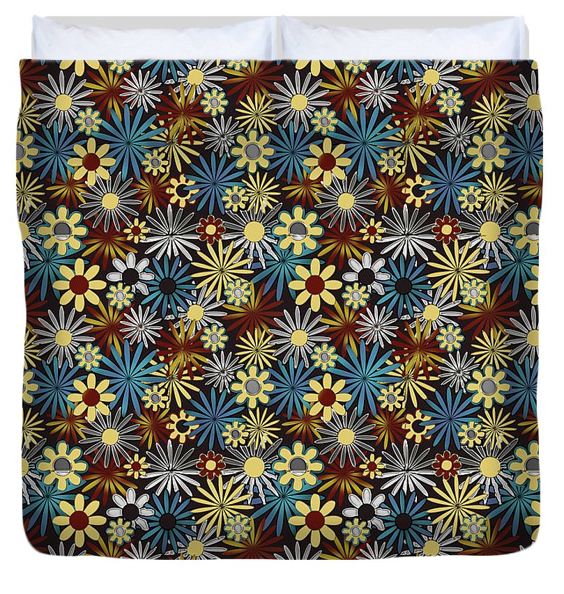 Daisies Pattern Variation 1 - Duvet Cover