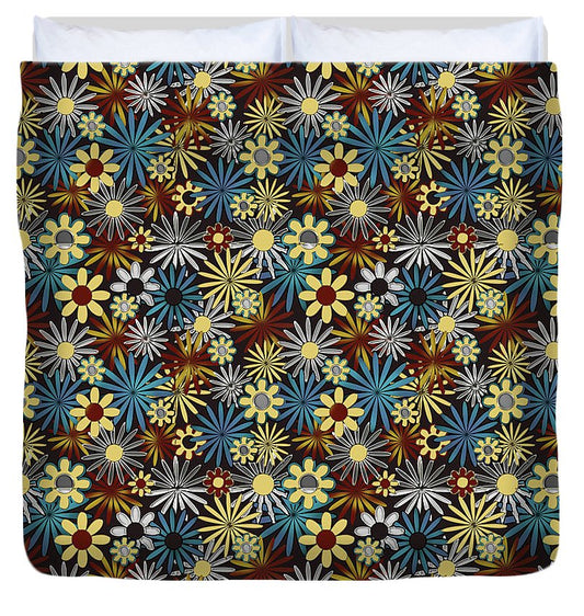 Daisies Pattern Variation 1 - Duvet Cover