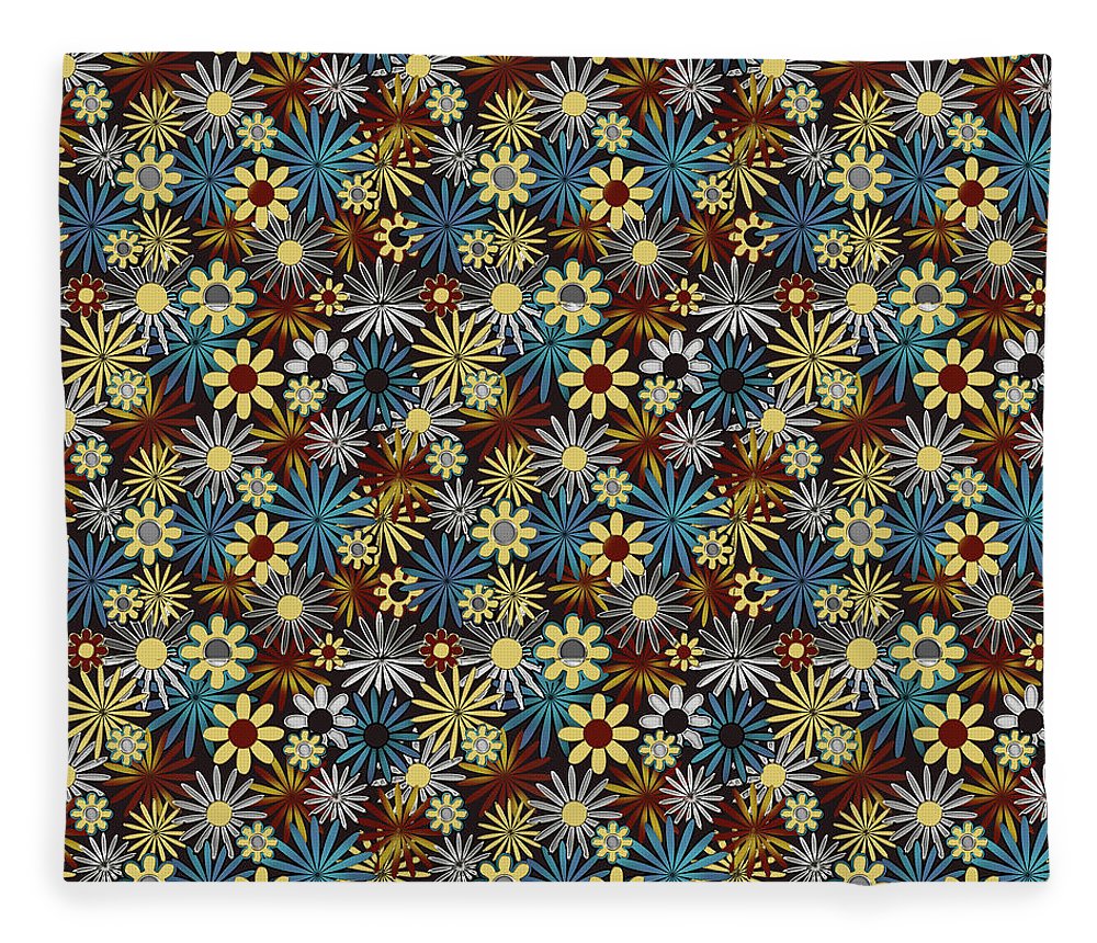 Daisies Pattern Variation 1 - Blanket