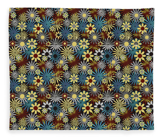 Daisies Pattern Variation 1 - Blanket