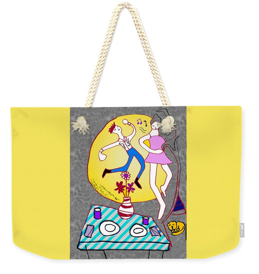 Dancin In The Moonlight - Weekender Tote Bag