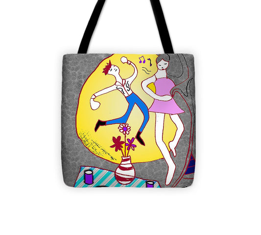 Dancin In The Moonlight - Tote Bag