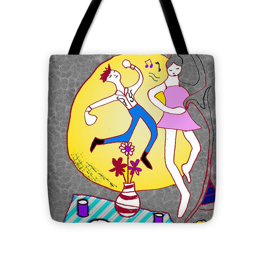 Dancin In The Moonlight - Tote Bag