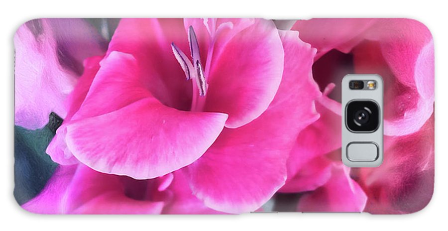 Dark Pink Gladiolas - Phone Case