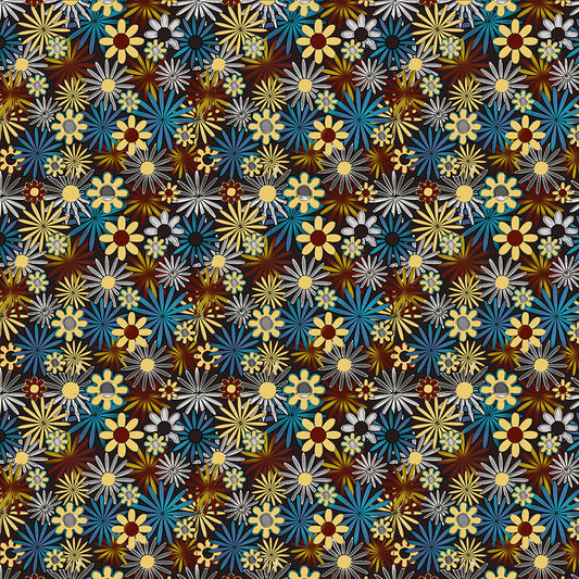 Daisies Pattern Digital Image Download